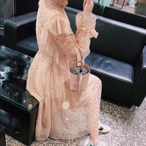 Midi Tulle Sparkling Dress